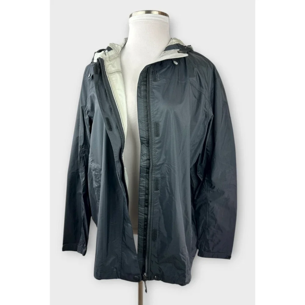 LL Bean Trail Model Rainwear Rain Jacket Ripstop Plus Size 3X Full Zip Hooded - Picture 4 of 13